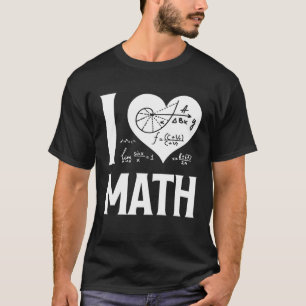 Camiseta Amo las matemáticas 2