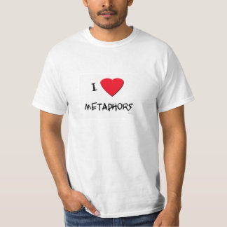 Camiseta Amo las metáforas