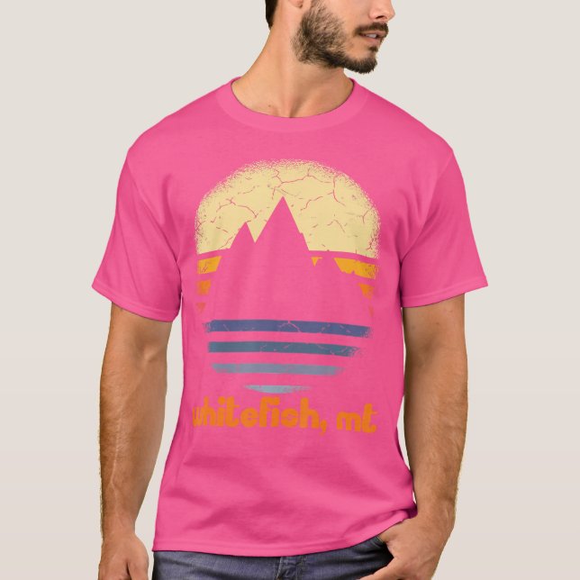 Camiseta Amo Las Montañas Rocosas De La Montaña Blanca De M (Anverso)