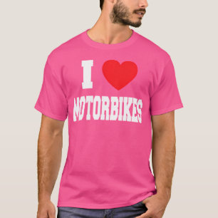 Camiseta Amo las motocicletas