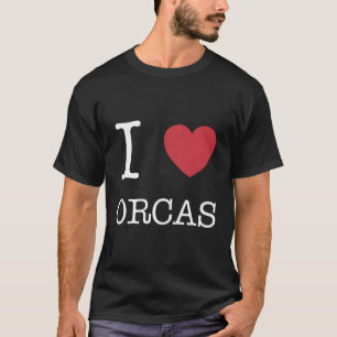 Camiseta Amo las Orcas I He Orcas
