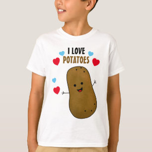 Camiseta Amo las papas