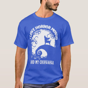 Camiseta Amo las películas de terror y mi Halloween de Chih