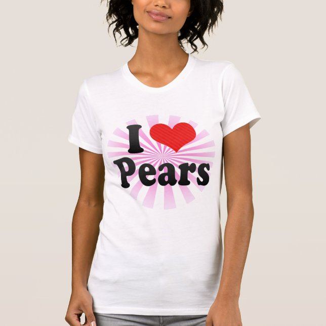 Camiseta Amo las peras (Anverso)