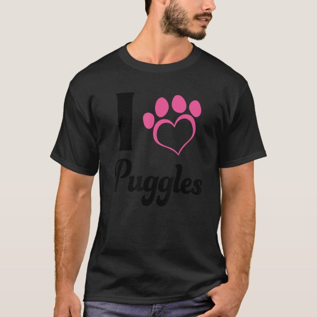 Camiseta Amo las Puggles (Anverso)