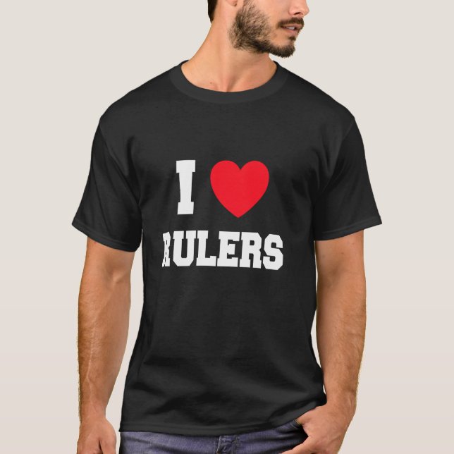 Camiseta Amo las reglas (Anverso)