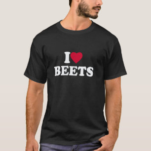 Camiseta Amo las Remolachas Me Encantan las Remolachas Aman