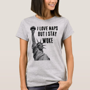 Camiseta Amo las siestas pero permanezco despierto