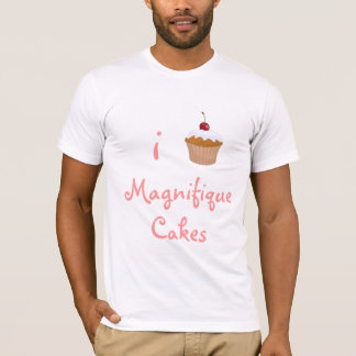 Camiseta Amo las tortas de Magnifique