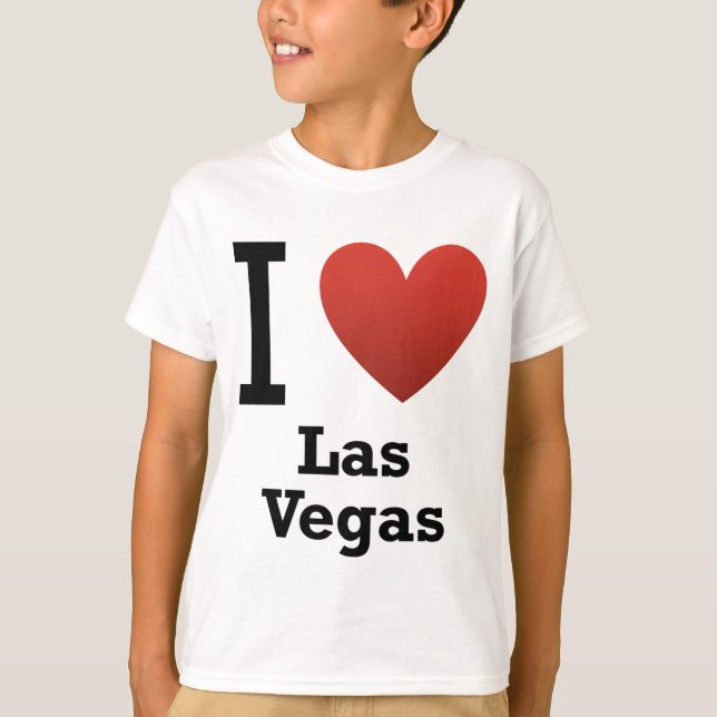 Camiseta Amo Las Vegas (Anverso)
