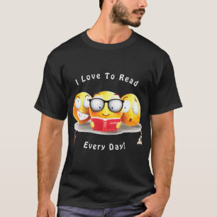Camiseta Amo Leer Lector De Libros