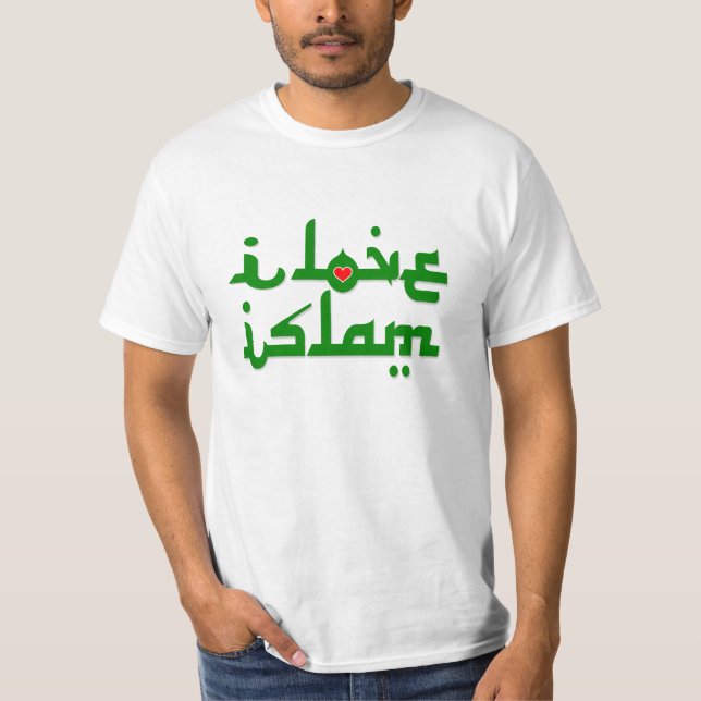 Camiseta amo lema del Islam (Anverso)