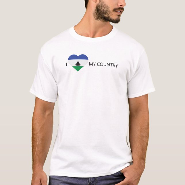 Camiseta Amo Lesoto (Anverso)