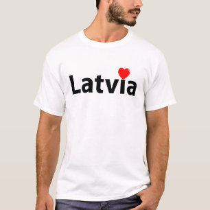 Camiseta Amo Letonia