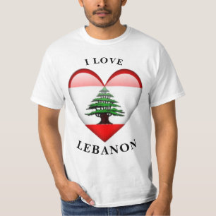 Camiseta Amo Líbano  
