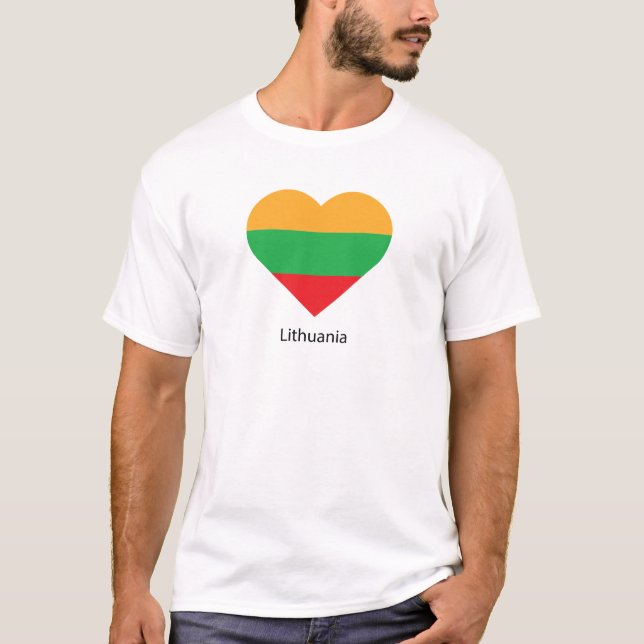 Camiseta Amo Lituania (Anverso)