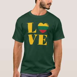 Camiseta Amo Lituania