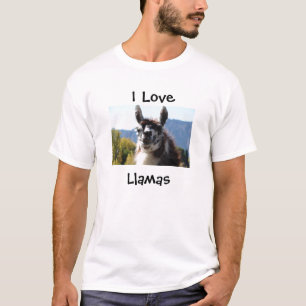 Camiseta Amo llamas