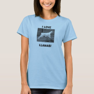 CAMISETA ¡AMO LLAMAS!