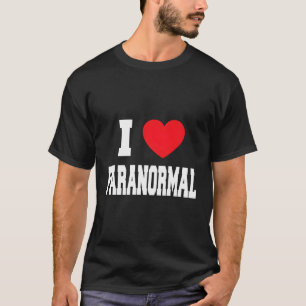 Camiseta Amo lo paranormal
