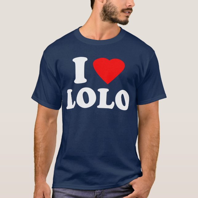 Camiseta Amo Lolo (Anverso)