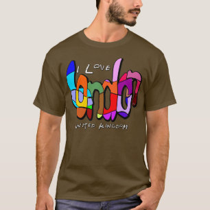 Camiseta Amo Londres Reino Unido