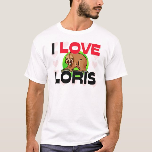 Camiseta Amo Loris (Anverso)