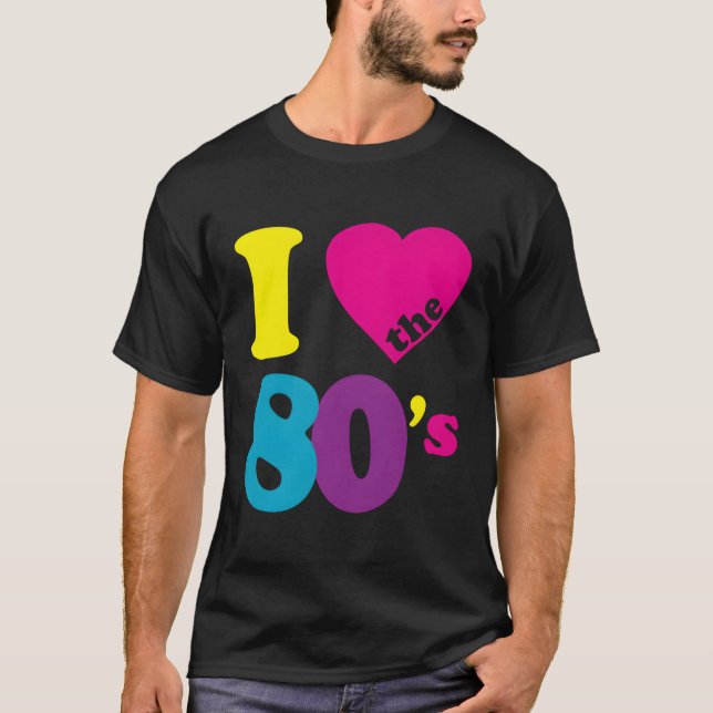 Camiseta Amo Los 80 (Anverso)