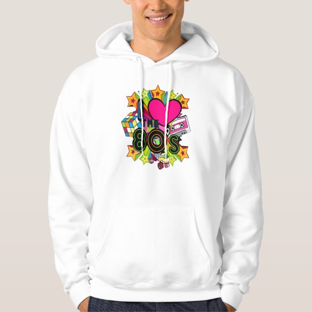 Camiseta Amo los 80 (Anverso)