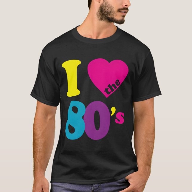 Camiseta Amo Los 80 (Anverso)