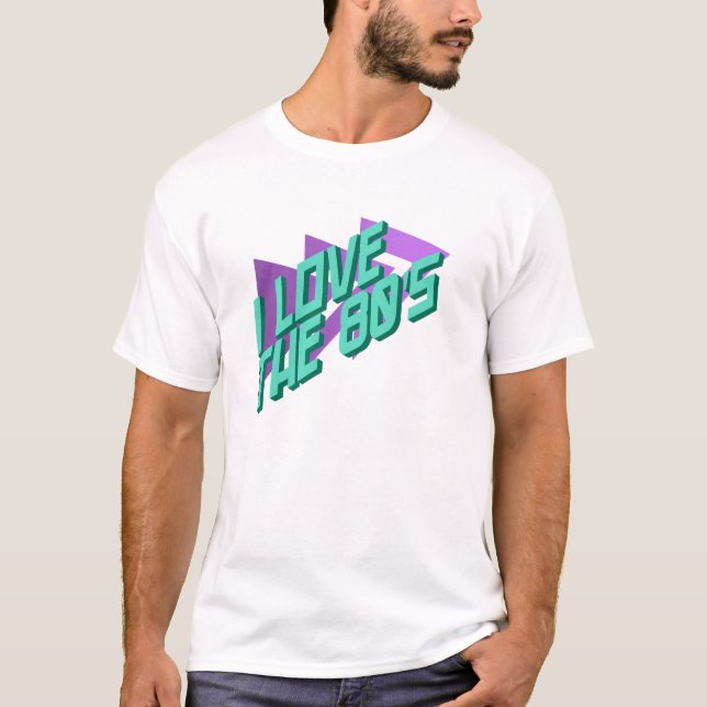 Camiseta Amo los 80 (Anverso)