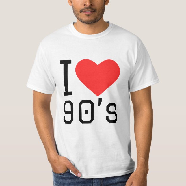 Camiseta Amo los 90 (Anverso)