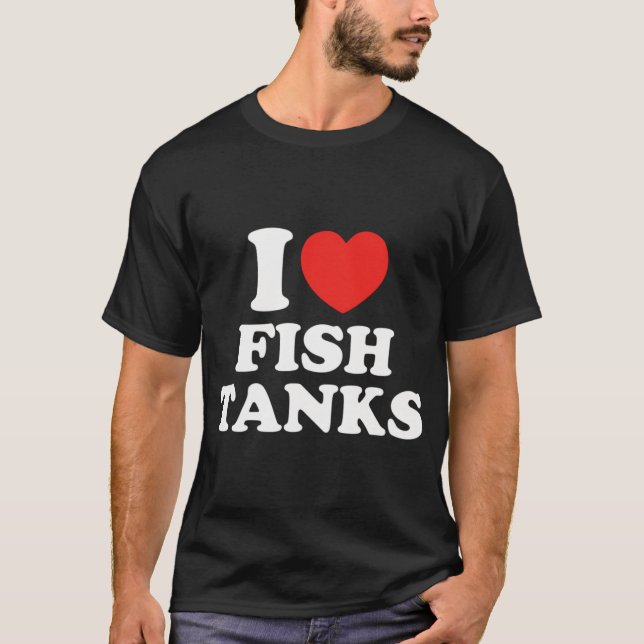 Camiseta Amo los acuarios (Anverso)