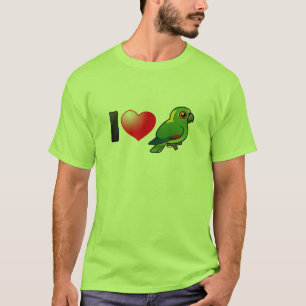 Camiseta Amo los Amazonas Amarillos-naped