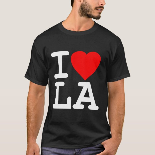 Camiseta Amo Los Ángeles (Anverso)
