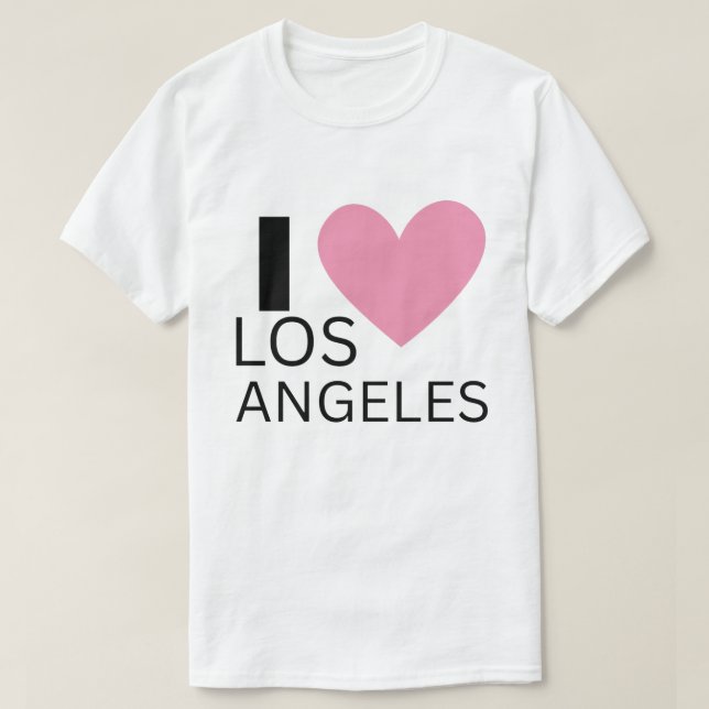 Camiseta Amo Los Ángeles (Diseño del anverso)