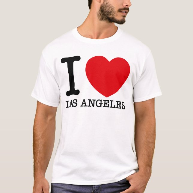 Camiseta Amo Los Ángeles (Anverso)