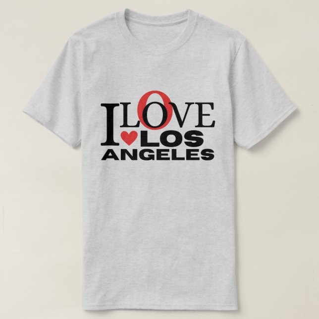 Camiseta Amo Los Ángeles (Diseño del anverso)