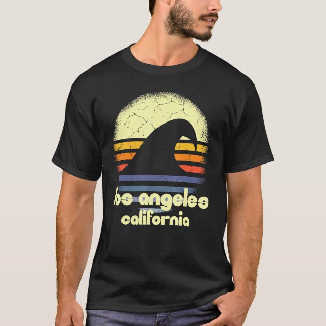 Camiseta Amo Los Angeles Beach California Ocean Wave Ca (Anverso)