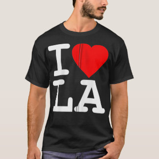 Camiseta Amo Los Angeles Zip