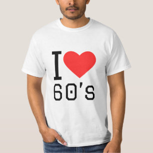 Camiseta Amo los años 60