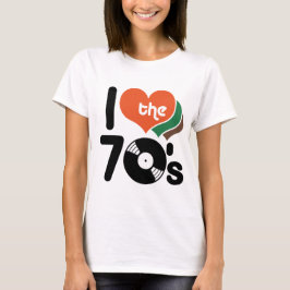 Camiseta Amo los años 70