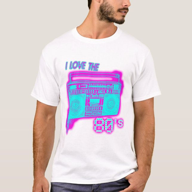 Camiseta AMO los años 80 (Anverso)