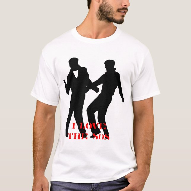 Camiseta Amo los años 80 (Anverso)