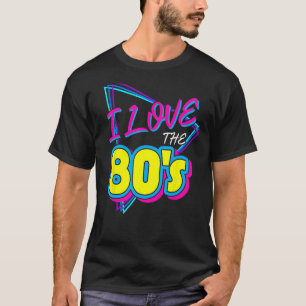 Camiseta Amo los años 80 Amo los 80