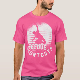 Camiseta Amo los atajos Parkour Saltador Freestyle Parkour