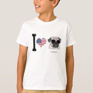 Camiseta Amo los barros amasados - niños patrióticos