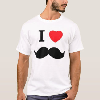 Camiseta Amo los bigotes