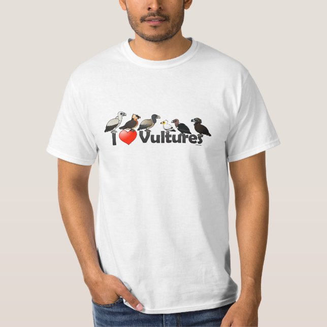 Camiseta Amo los buitres (Eurasia) (Anverso)