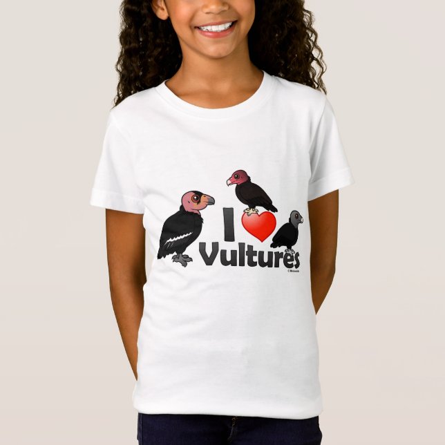 Camiseta Amo los buitres (Norteamérica) (Anverso)